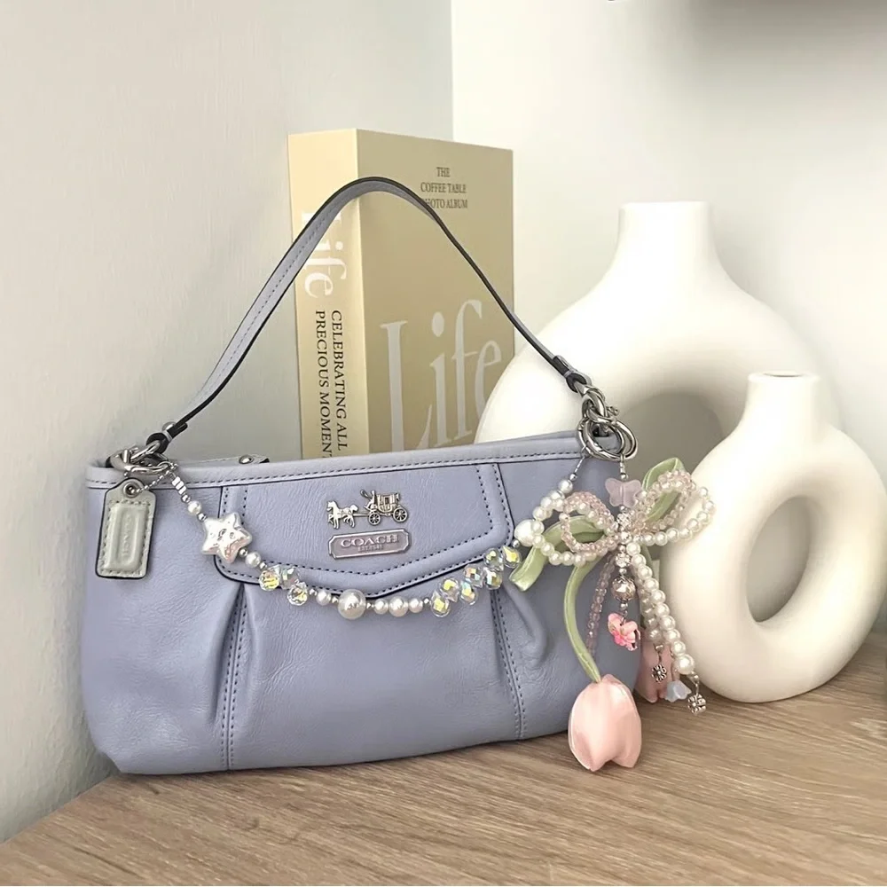 Coach Lavender Shoulder Bag - Picture 2 of 10